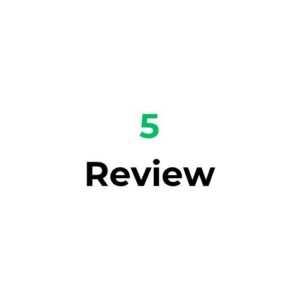 5 five star reviews