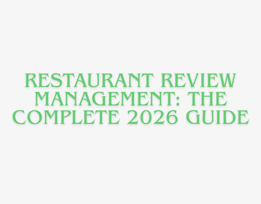 restaurant review management