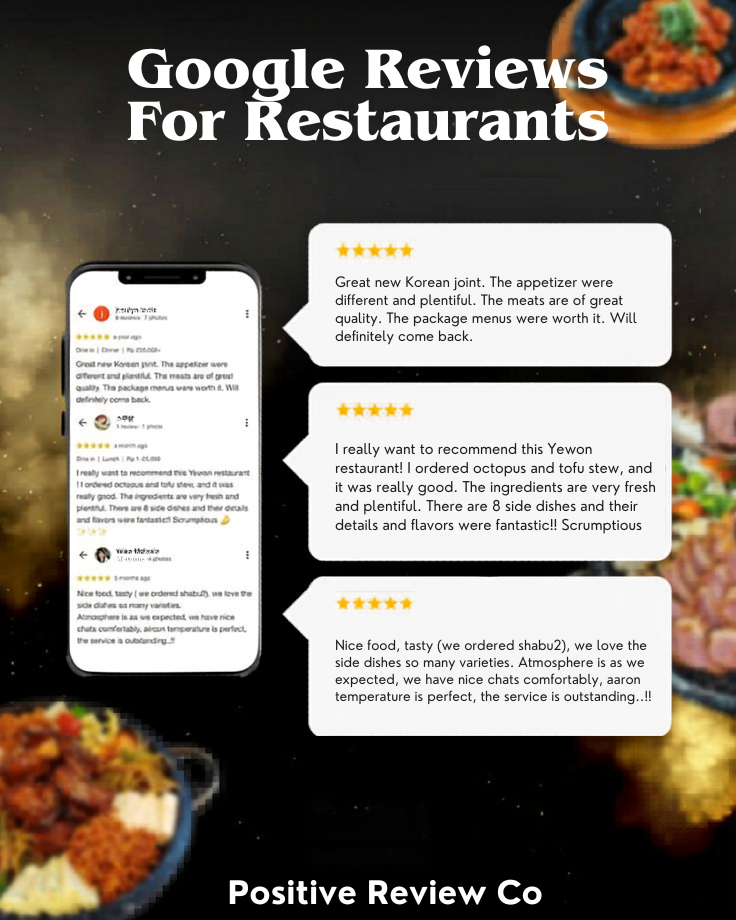 google reviews for restaurants